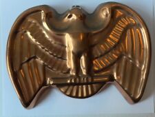 Vintage Eagle Copper Tin Mold ,Made in Korea By DAEWOO 10”x 7” picture