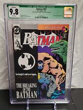 🔑🔥COA  BATMAN #497 CGC 9.8 RIP Dick Giordano signed autograph 890023 picture