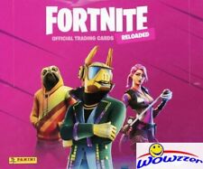 Panini Fortnite RELOADED HUGE Box-18 Factory Sealed Box-144 Cards IMPORTED   picture