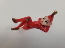 Vintage Miniature Plastic Christmas Pixie Elf picture