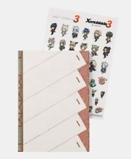 New Xenoblade 3 Mio's diary style notebook with mini character stickers Limited picture