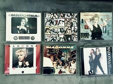 Madonna 80's - CD Singles Imports Bundle Of 6. Excellent Con, Holiday, Borderlin picture