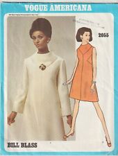 Vogue Americana 2055 ca.1968 Bill Blass, Misses' One-Piece Dress, Size 12 picture