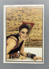 1985 Panini Smash Hits Sticker #21 Madonna - RC - Rookie - Music Pop (A) Creased picture