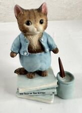 Vintage Tom Kitten Figurine The World of Beatrix Potter Numbered E8/679 With Box picture