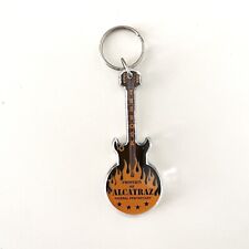 The Rock Alcatraz Guitar Keyring Keychain picture