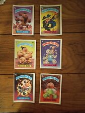 Garbage Pail Kids Cards Stickers 1985 1986 Rare Most Valubale Lot of 6 picture