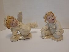 Vintage Snow Angels Figurines Set Of 2 picture