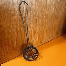 Primitive Wire Egg Scoop Lifter Dipper Separator Whisk Kitchen Tool 9