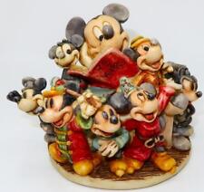 Disney Harmony Kingdom Celebrating 75 Years of Mickey Mouse Figurine, 4 1/2