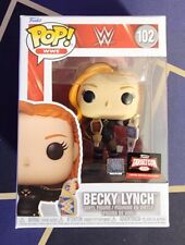 2022 Funko Pop WWE - BECKY LYNCH (Wrestlemania 35 - #102) - Free Pop Protector picture