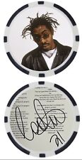 COOLIO - LEGENDARY RAPPER - POKER CHIP ***SIGNED*** picture