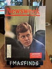 J2 1962 JFK JOHN F KENNEDY Nov 5 NEWSWEEK Magazine  picture