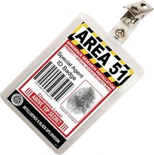 Area 51 Secret Agent Government ID Badge FBI CIA Cosplay Costume Prop A51-1 picture