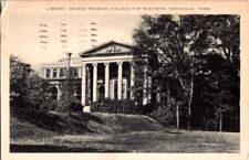 Postcard George Peabody Teachers College Nashville TN Tennessee 1954       I-370 picture