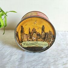 Vintage Whitmans Wallace Chocolate Candies Of Character Advertising Tin TB104 picture