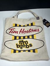 Tim Hortons x Justin Bieber Collection Tim Biebs Canvas Tote Bag New NWT Merch picture