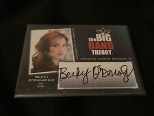 Becky O’Donohue As Siri 2013 Big Bang Theory Season 5 Signed Autograph Card A9 picture