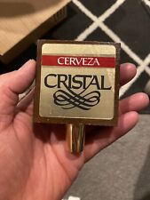 Vintage Cerveza Cristal Beer Tap Handle picture