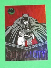 2012 DC COMICS BATMAN: The Legend #BP1 promo card UNIVERSE CRYPTOZOIC GOTHAM picture