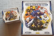 Panini NHL Hockey Ice Hockey Sticker 2018-19 Box 50 Packs of 5 Stickers + 1 Album picture