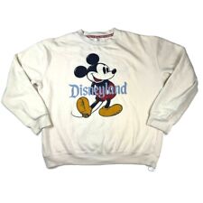 Disney Parks Disneyland Classic Mickey Mouse Pullover Sweatshirt Size Large picture