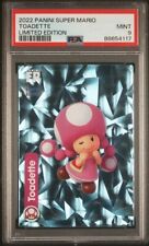 2022 Panini Super Mario Limited Edition Fragmented Reality Toadette PSA 9 picture