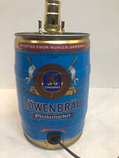 Vintage LOWENBRAU Beer Can Advertising Lamp picture
