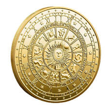 Retro Sun Moon Divination Tarot Challenge Coin Constellation Coins picture