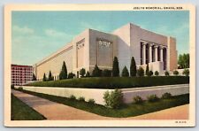 Nebraska Omaha Joslyn Memorial Vintage Postcard picture