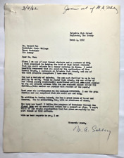 Teacher Letter of Recommendation Marcia Ringel 1962 Montclair State College NJ picture