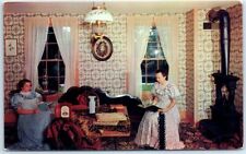 Postcard - Upstairs Sitting Room, Old Wade House, Greenbush, Wisconsin picture