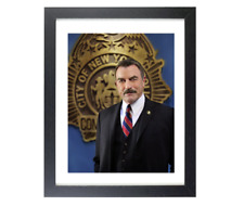 Actor Tom Selleck Blue Bloods TV Series Matted & Framed Police Picture Photo picture