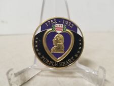 1782-1932 Purple Heart Challenge Coin picture