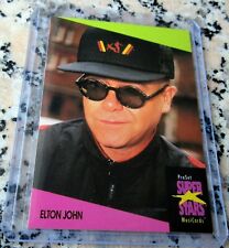 ELTON JOHN 1991 Pro Set RARE Music Card Rocket Man Your Song Daniel Blue Eyes $$ picture