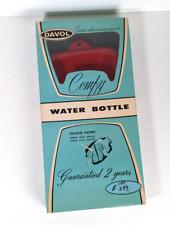 vintage 1940/50s Davol Rubber water bottle ice bag combo w/original box decor picture