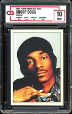 1995 Panini Smash Hits Sticker #123 ~ Snoop Dogg ~ GRADED CG 10 picture