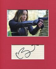Chloe Bennet Marvel Agents of S.H.I.E.L.D. Daisy Signed Autograph Photo Display picture