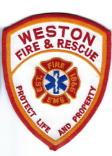 *RARE* Weston (Umatilla County) OR Oregon Fire Rescue EMS patch - NEW pop=701 picture
