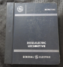 1965 GENERAL ELECTRIC U28C LOCOMOTIVE DIESEL ENGINE Electrical Manual CB& Q picture