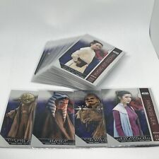 2023 Topps Finest Star Wars 38 Card Base Lot Yoda, Leia, Chewy, & More picture