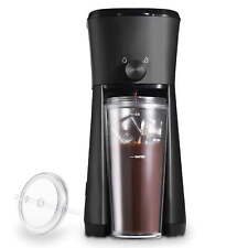 Countertop Iced Coffee Maker with 20 Fl Oz Reusable Tumbler and Filter, Black US picture