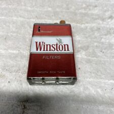 Vtg Winston Filters Cigarette Lighter Butane Advertising 1980's  picture