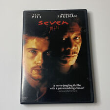 DVD Seven Brad Pitt and Morgan Freeman Gwyneth Paltrow Mystery Thriller picture