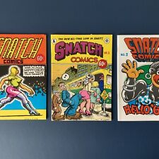 Snatch Comics 1-3 Complete Set  Underground Comics R Crumb Comix picture
