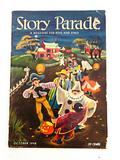 1948 Story Parade Magazine Halloween Edition ghosts costumes  picture
