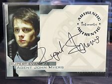 Hellboy, Autograph Card, Rupert Evans As Agent Myers, A7, Inkworks, Auto  picture