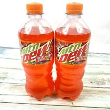 Mountain Dew Overdrive 2 Bottles 20oz 2022 Citrus Punch Limited In Hand picture