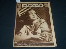 1939 FEBRUARY 26 PITTSBURGH PRESS SUNDAY ROTO SECTION - DOROTHY LAMOUR - NP 4454 picture