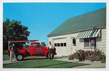 Charleston Illinois 1963 Security Roofing Larry & Bob Drake Advertising Postcard picture